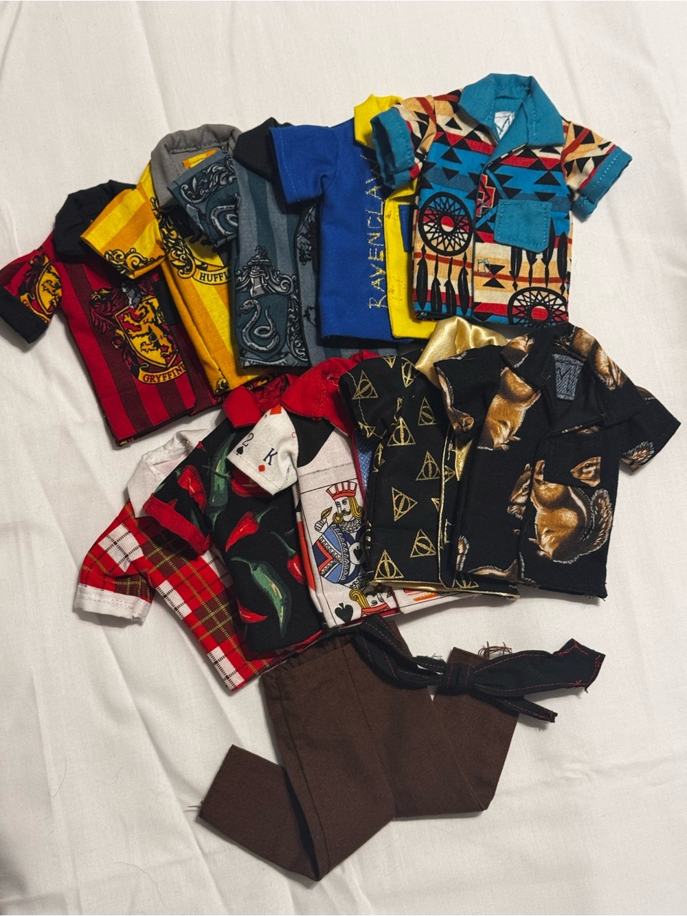 12 piece Doll clothes lot